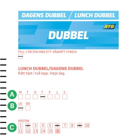 Lunch Dubbel-kupong